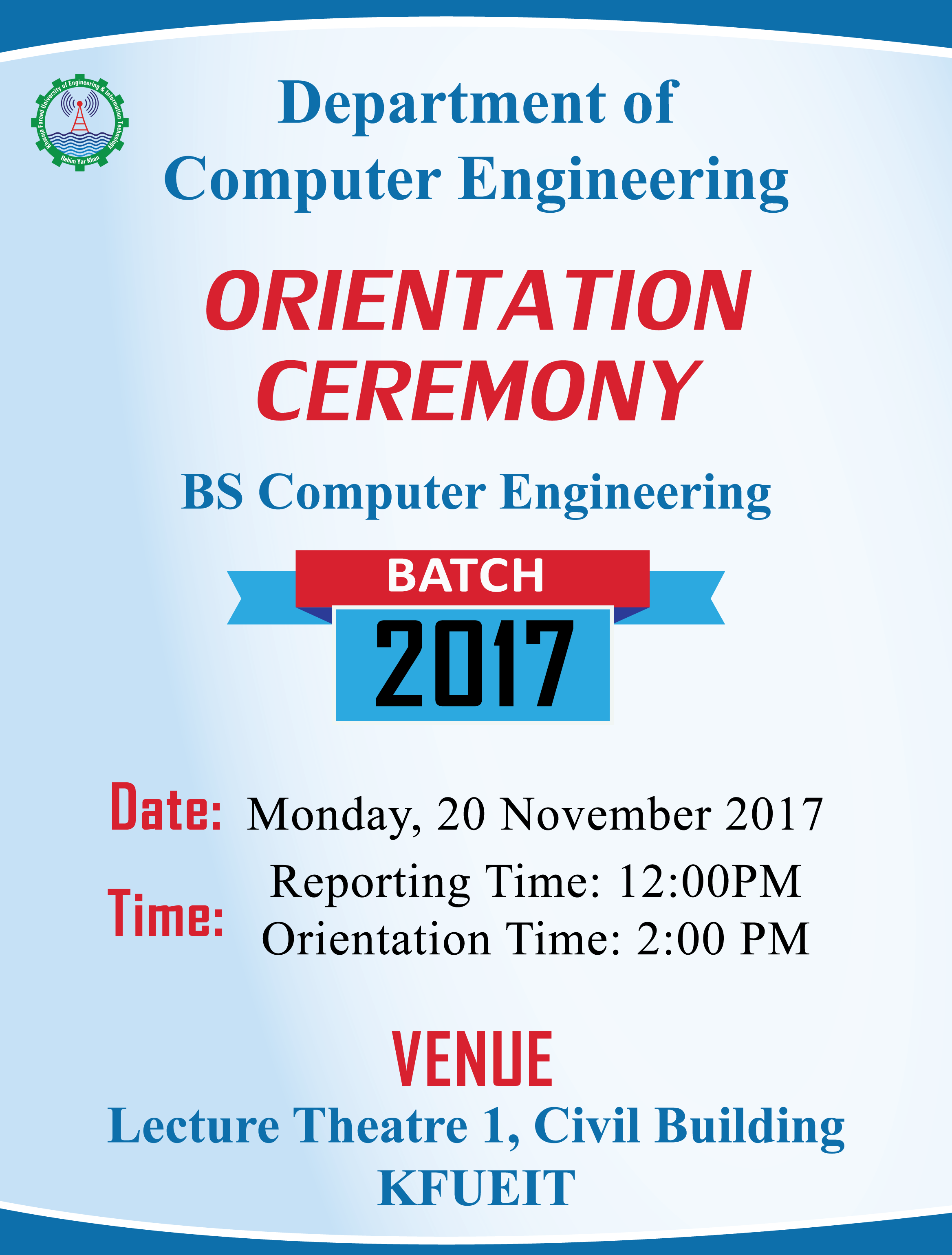 Orientation Poster